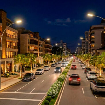 Qual a Distância Entre Postes de Iluminação?